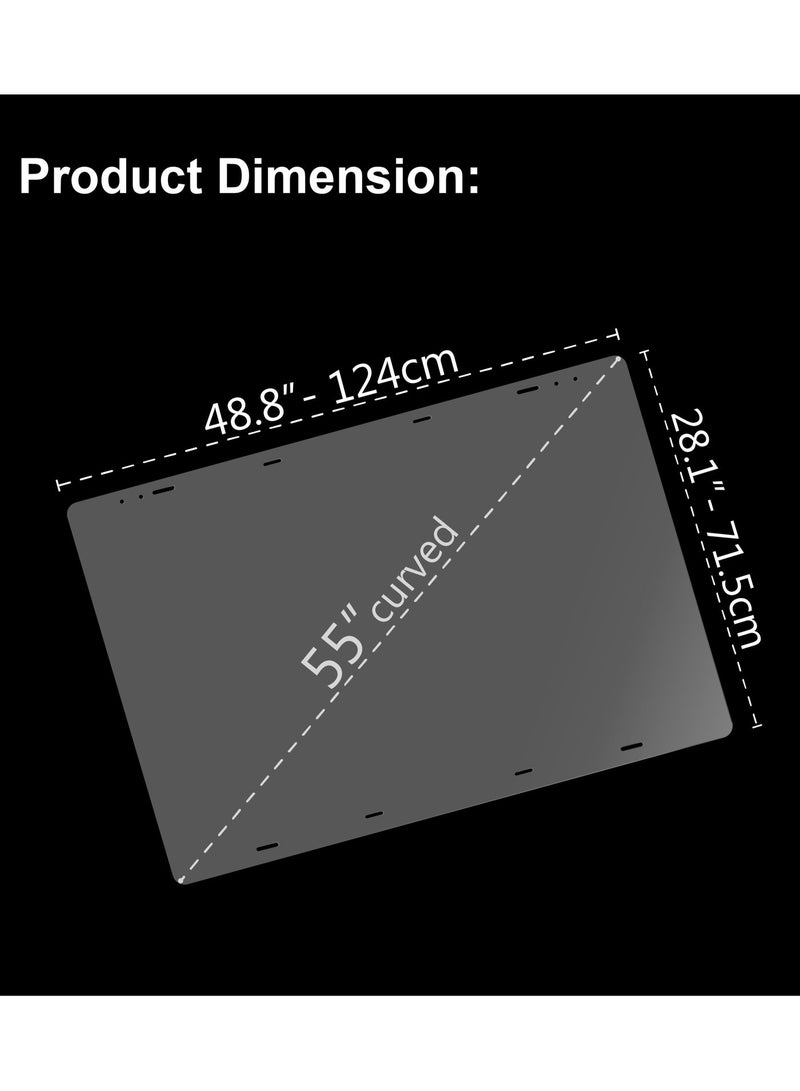 Witforms TV Screen Protector 55 inch Curved - Image 2